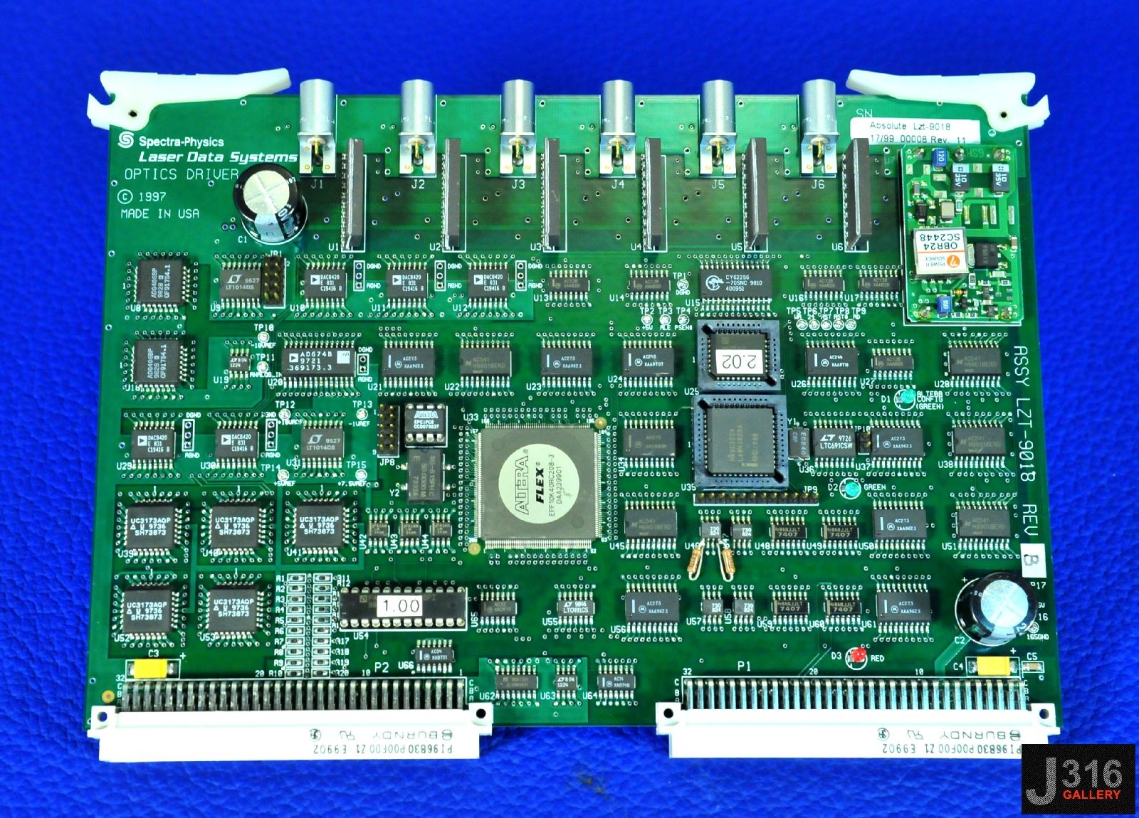 【me】 2525 SPECTRA-PHYSICS PCB, OPTICS DRIVER BOARD ABSOLUTE LZT-9018 | eBay